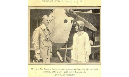 Millicent Bryant, the first Australian woman to get a pilot’s licence