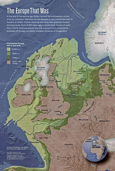 Doggerland Map