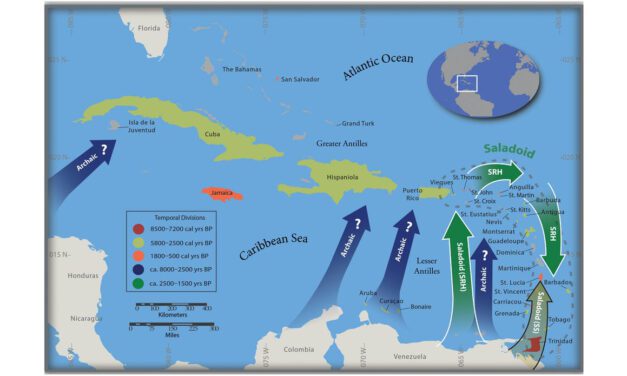 Archaeologists determined the step-by-step path taken by the first people to settle the Caribbean islands