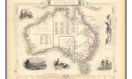 How early Australian settlers drew maps to erase Indigenous people and push ideas of colonial superiority