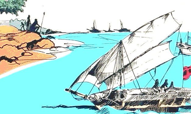 Threat or trading partner? Sailing vessels in northwestern Arnhem Land rock art reveal different attitudes to visitors