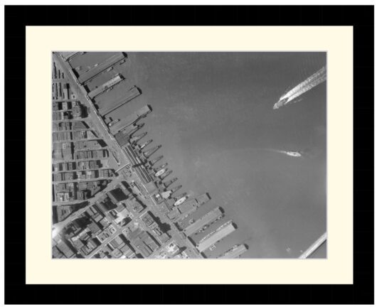 San Francisco Aerial Photo, 1938 - Framed Print