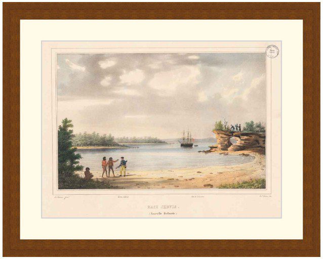 Jervis Bay, c1800 - Framed Print - Image 2