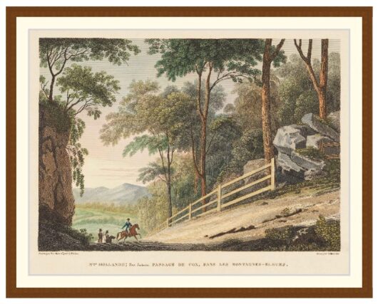 Road to the Blue Mountains, c1800 - Framed Print