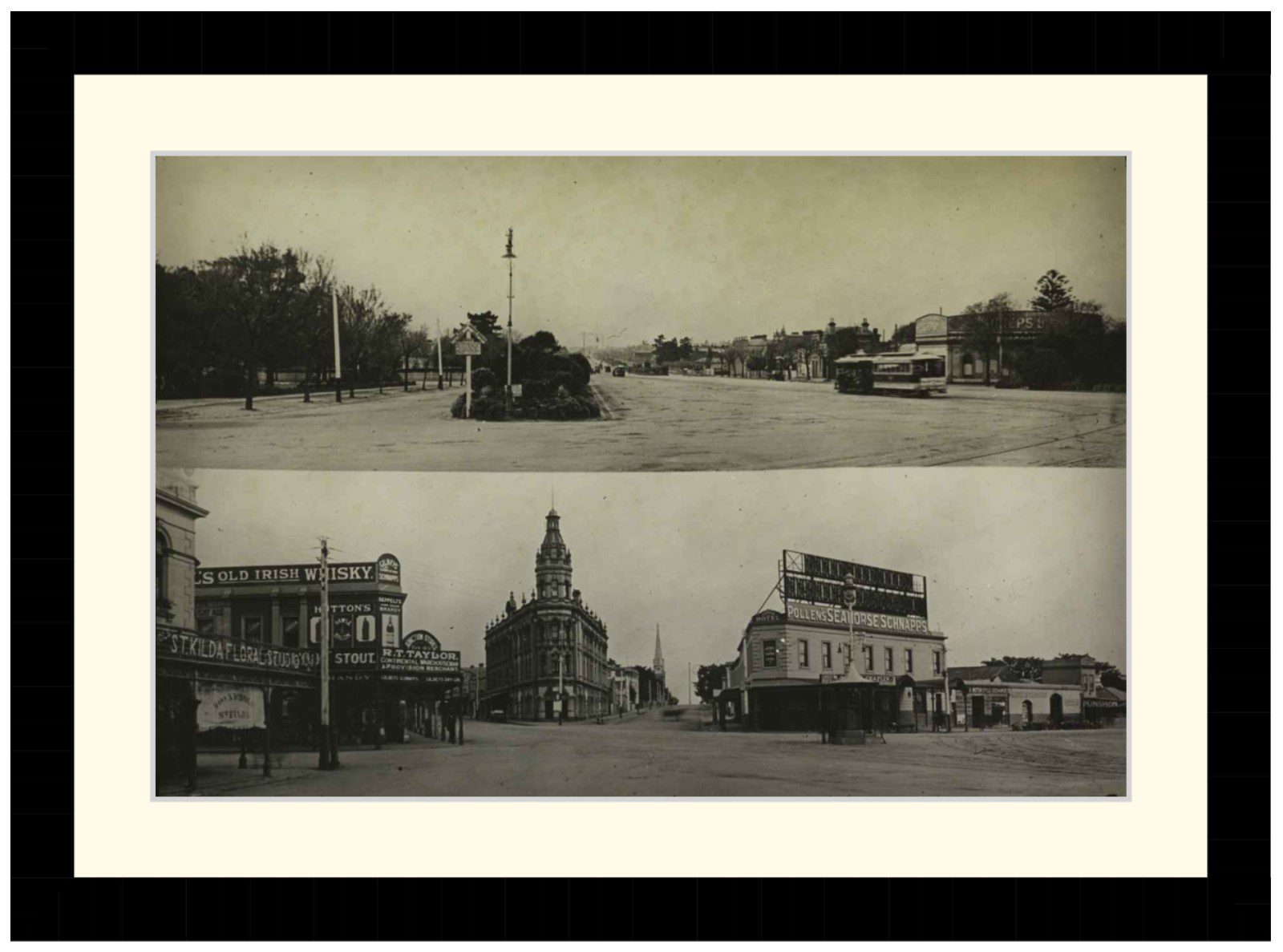 St. Kilda Junction, Melbourne, 1920's - Framed Print - Image 4