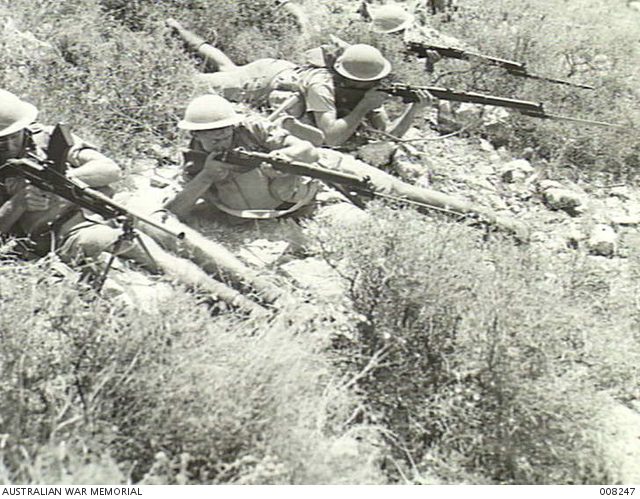 Australian Troops at Syrian Border.