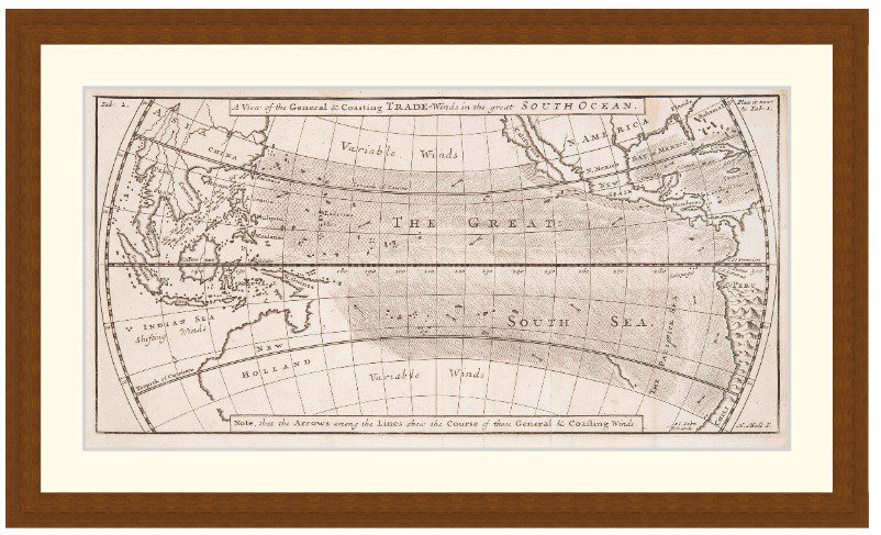 Map of the Pacific, 1697 - Framed Print - Image 4