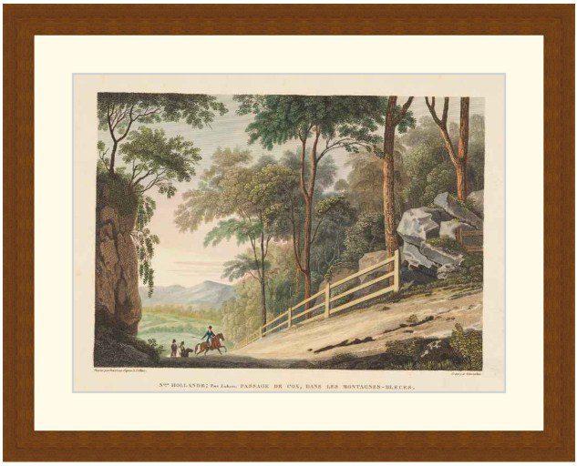 Road to the Blue Mountains, c1800 - Framed Print - Image 2