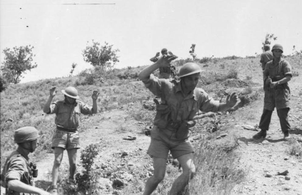 Commonwealth troops captured on Crete