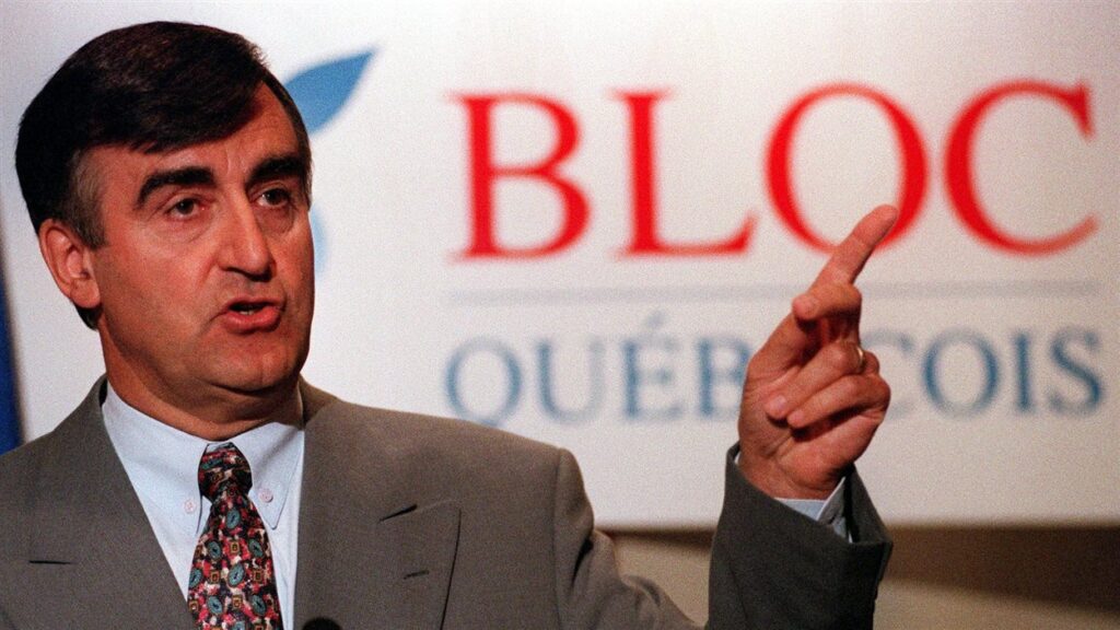 Sovereigntist politician Lucien Bouchard.
