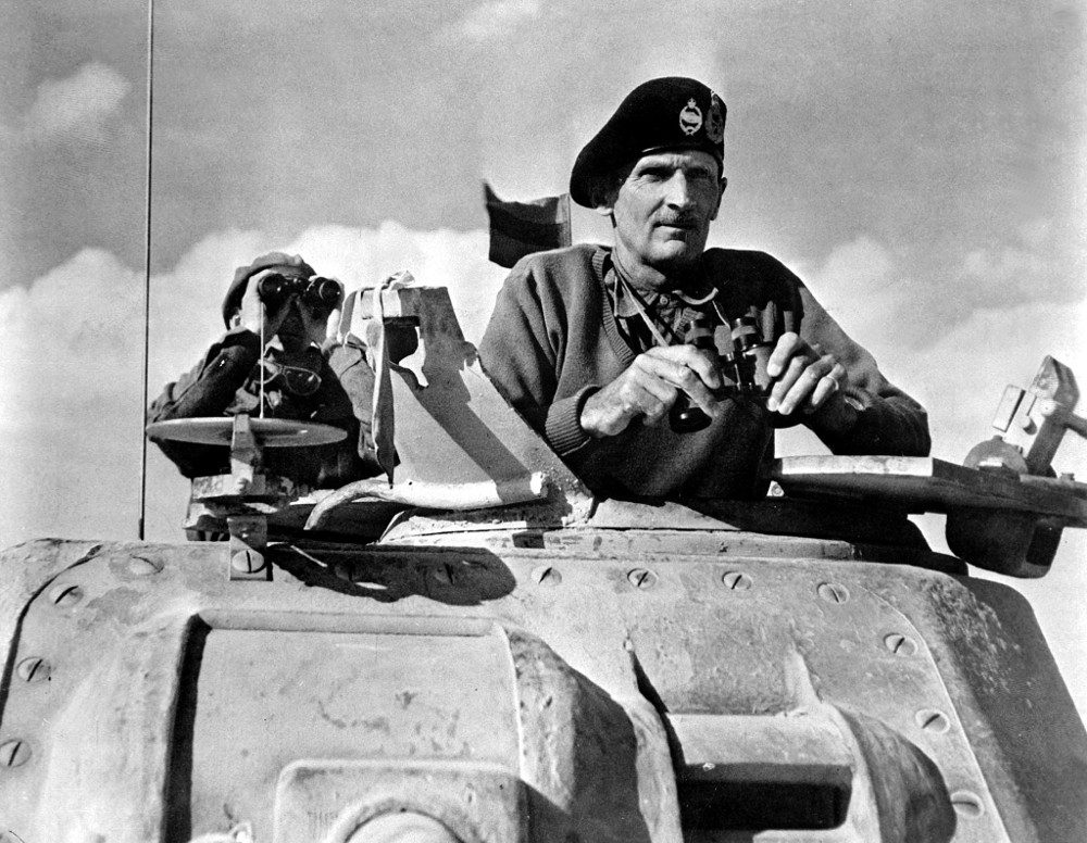 Lieutenant-General, later Field Marshal Bernard Montgomery.