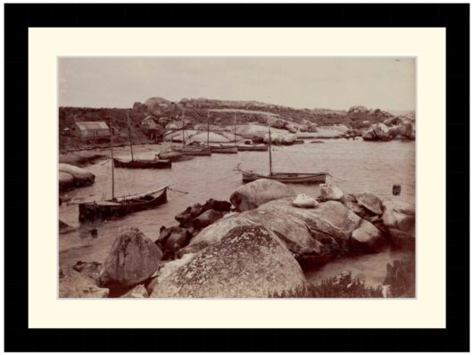 Mutton-Birder's Fleet, Chappell Island, 1893 - Framed Print
