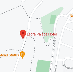 Map of the Ledra Palace Hotel.
