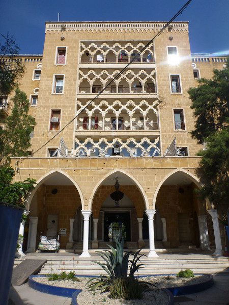 The Ledra Palace in 2012, Cyprus.