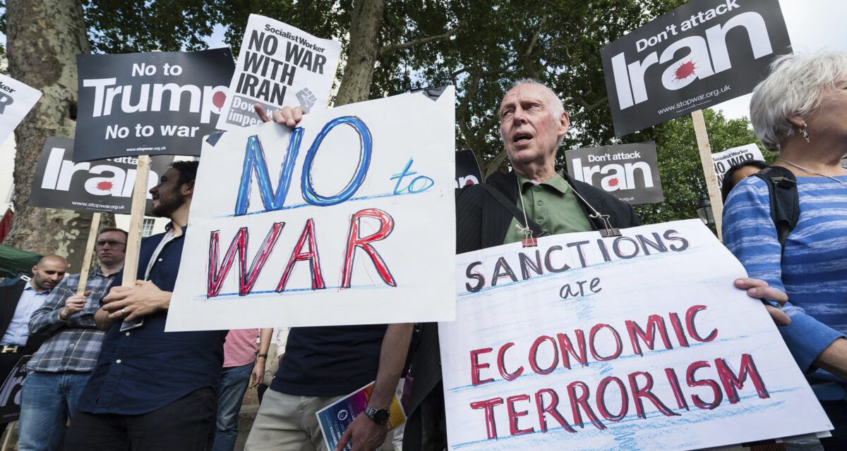 Under what conditions are international sanctions effective?