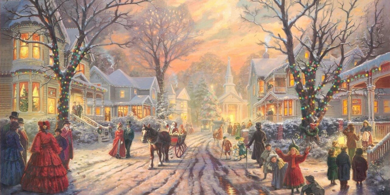 The borrowed customs and traditions of Christmas celebrations