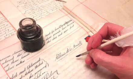 Sheepskin was used as an anti-fraud device in British legal documents for hundreds of years