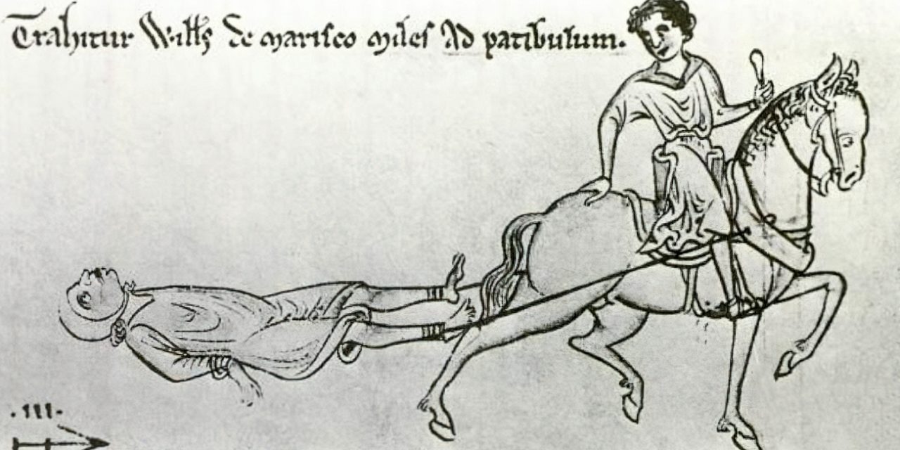 How those found guilty of treason were punished