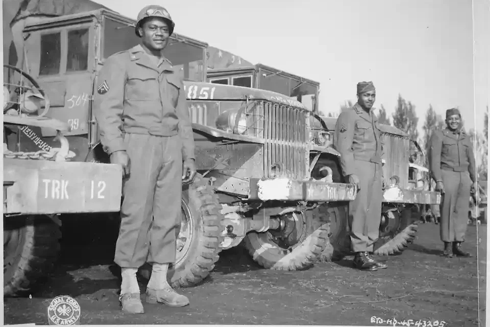 Black soldiers and the Red Ball Express during World War II