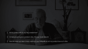 A scene from Attentat 1942