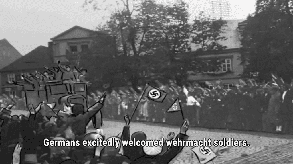 Germans enter Svoboda.