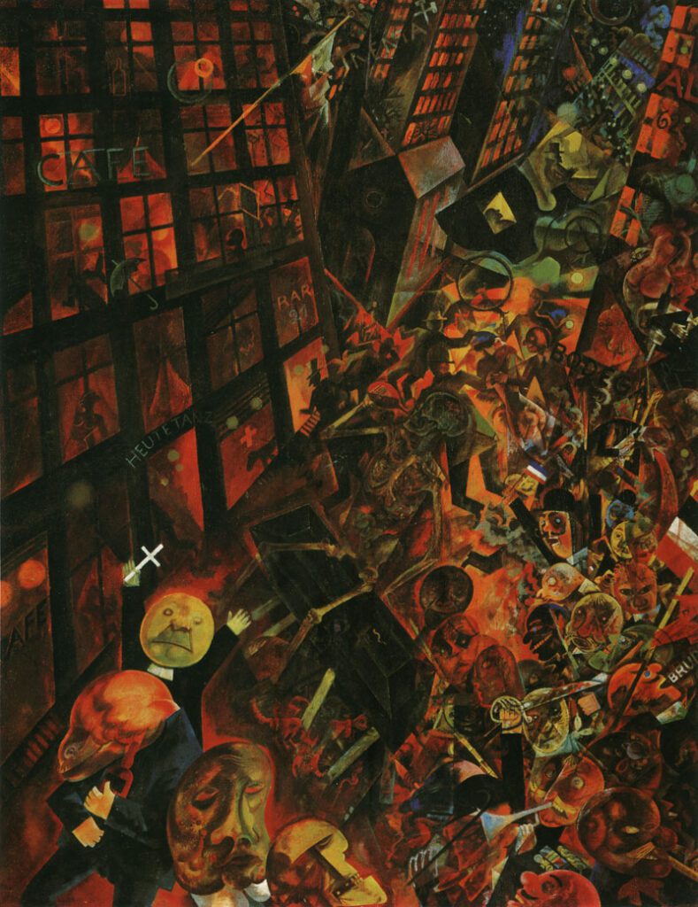 The Funeral by George Grosz