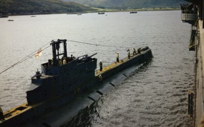 Life aboard a submarine in the Med during WW2