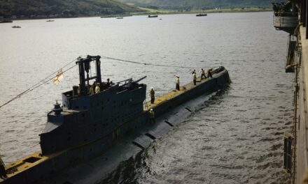 Life aboard a submarine in the Med during WW2