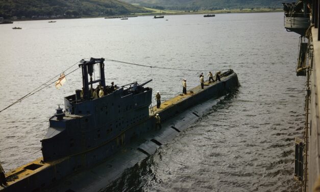 Life aboard a submarine in the Med during WW2