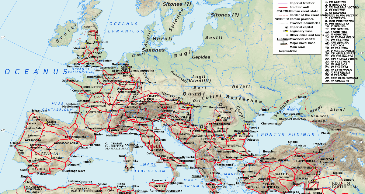 Does the Roman road network influence European prosperity even today?